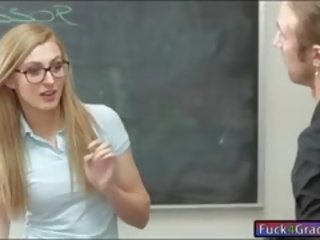 Pretty Blonde Teen Girl Alexa Grace Fucked In The Classroom