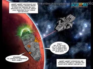 תלת ממדים קומיקס: galacticus 4