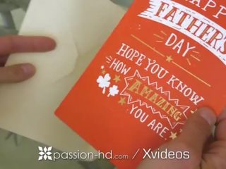 PASSION-HD Fathers day johnson SUCKING gift with step teenager Lana Rhoades