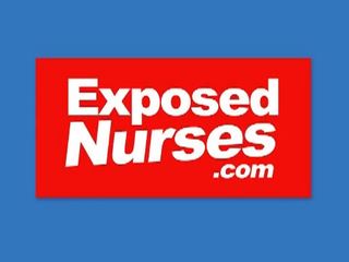 Exposto enfermeiras: quente enfermeira jogar com dela espéculo