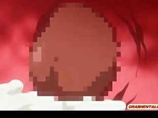Krūtainas anime getto wetpussy poked un creampie