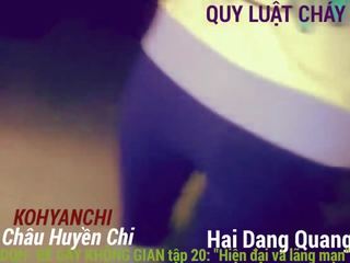 Nastolatka dziewczyna pham vu linh ngoc nieśmiałe sikanie hai dang quang szkoła chau huyen chi szmata