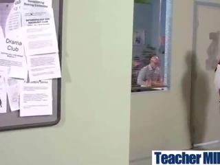 Seksi sisään luokka kanssa lutka iso melon tiainen opettaja (noelle easton) video-24
