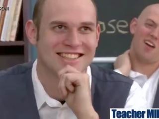 (karlee сив) голям бюст учител трясък в горещ секс сцена с студент video-11