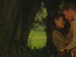 Asia cutie kaylani lei fucked hard by cowboy outdoors