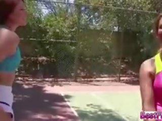Very Lovely Tennis Bitches Gets Laid