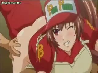 E çmendur anime vajzë duke përplasën