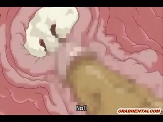 Bigboobs animasi pornografi seksi menunggangi titit dan tetesan sperma