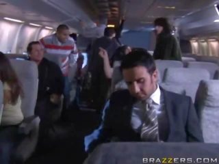 Passengers having quickie in an airplane!